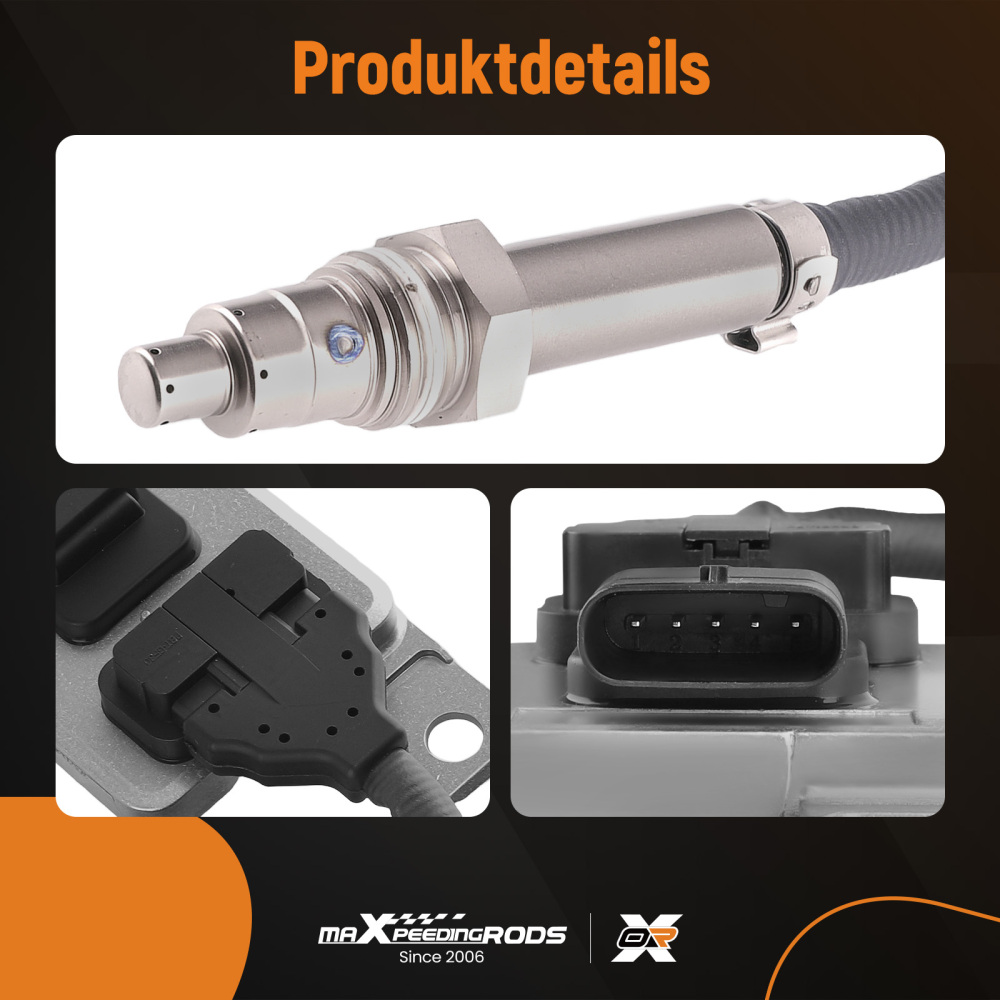 Nitrogen Oxide NOX Sensor compatible for VW Touareg 3.0 V6 TDI 2010-2018 Cayenne 2014 ON