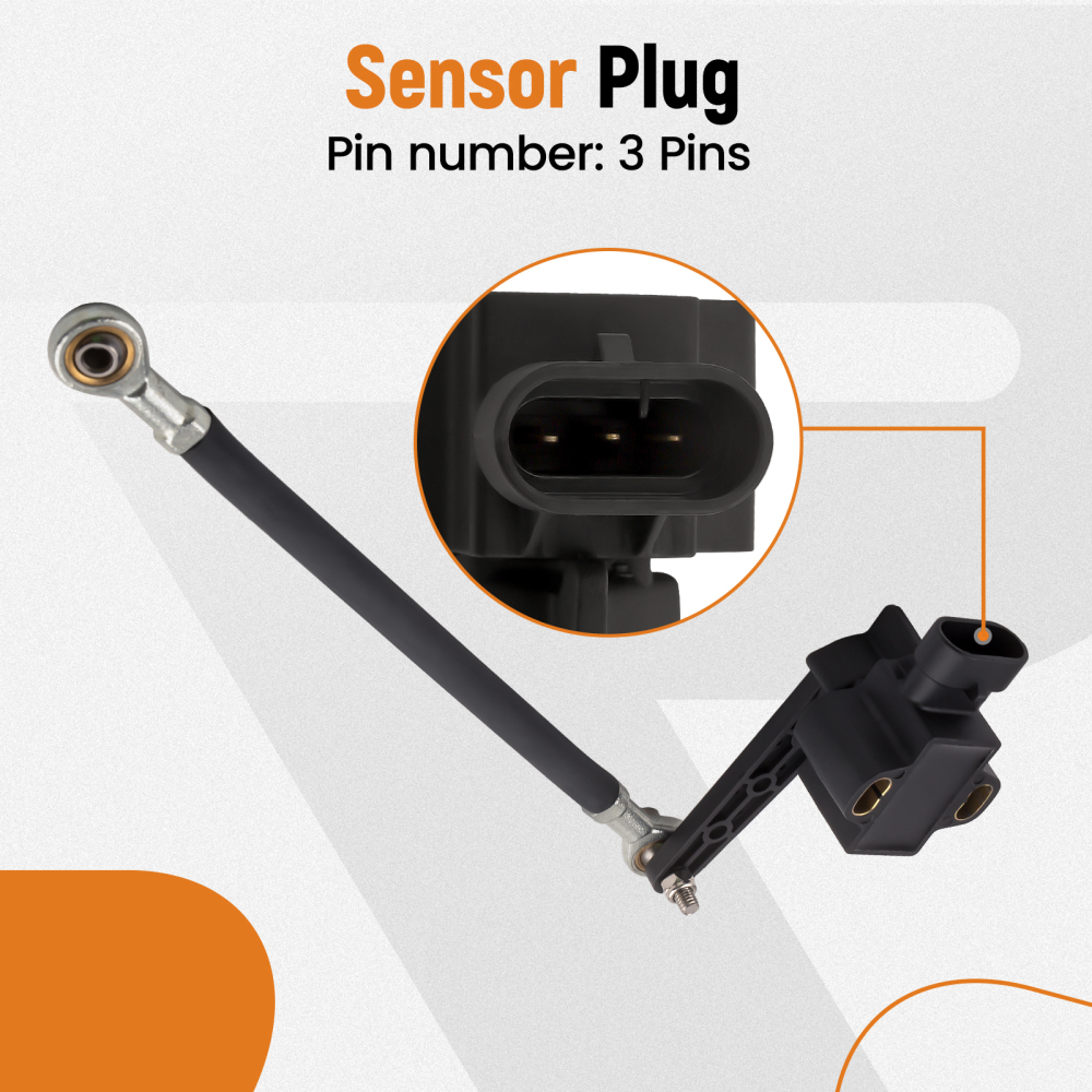 Level Ride Height Sensor With Linkage and Hardware Air Ride Suspension AA-ROT-120