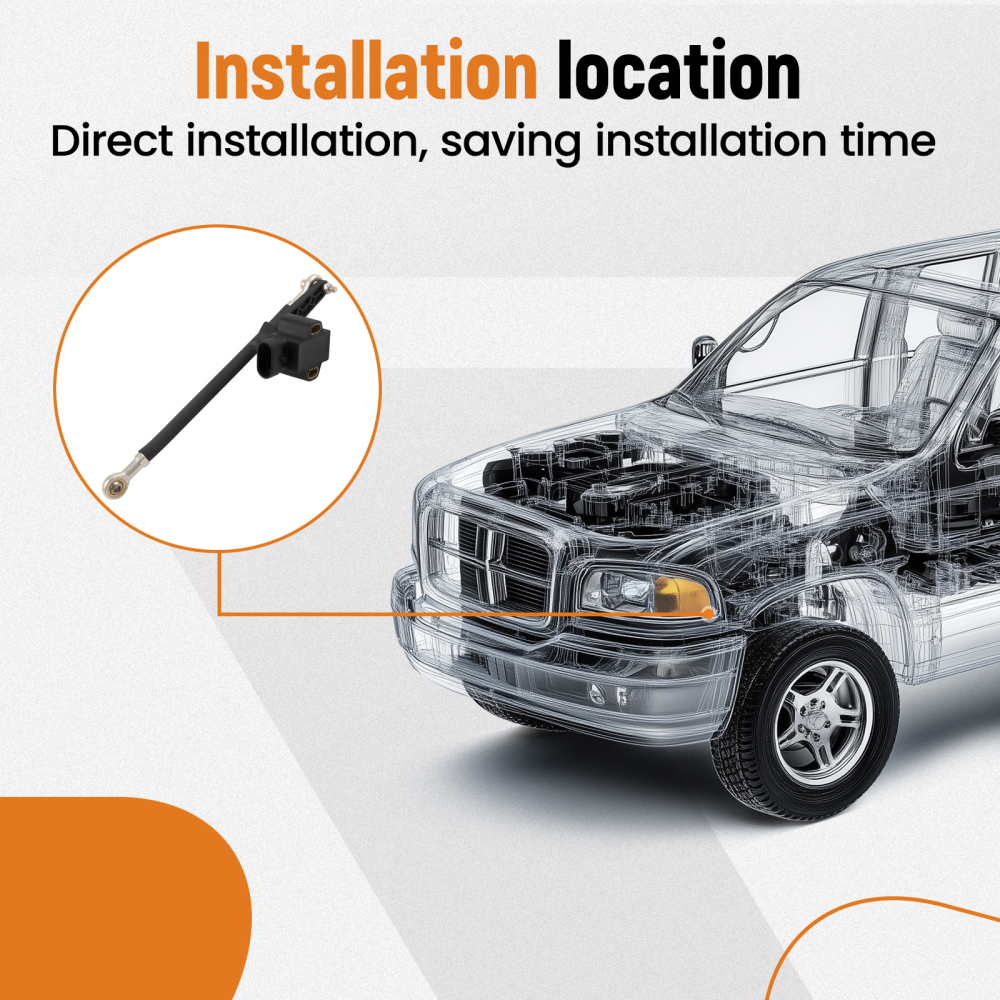 Level Ride Height Sensor With Linkage and Hardware Air Ride Suspension AA-ROT-120