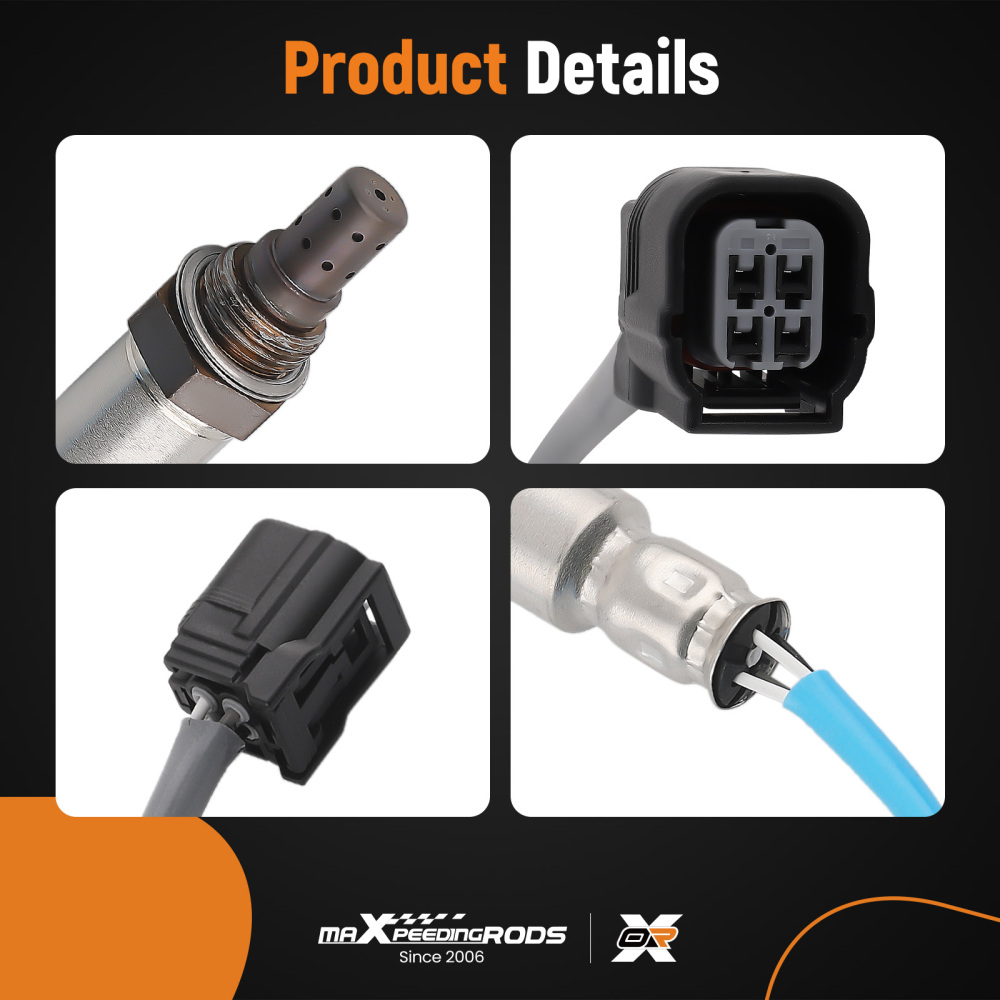 2Pcs Upper+Lower Oxygen O2 Sensor compatible for Honda Accord 2.4L L4 2013-2017 234-9131