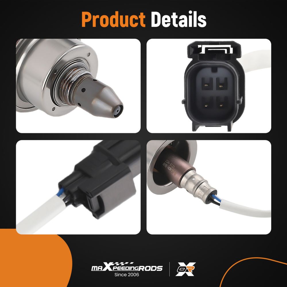 2Pcs Upper+Lower Oxygen O2 Sensor compatible for Honda Accord 2.4L L4 2013-2017 234-9131