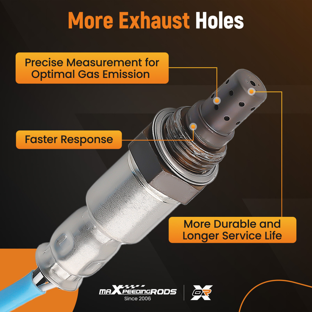 2Pcs Upper+Lower Oxygen O2 Sensor compatible for Honda Accord 2.4L L4 2013-2017 234-9131