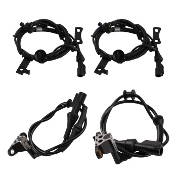 4pcs Front Rear ABS Wheel Speed Sensor compatible for Ford Explorer compatible for Mercury Mountaineer