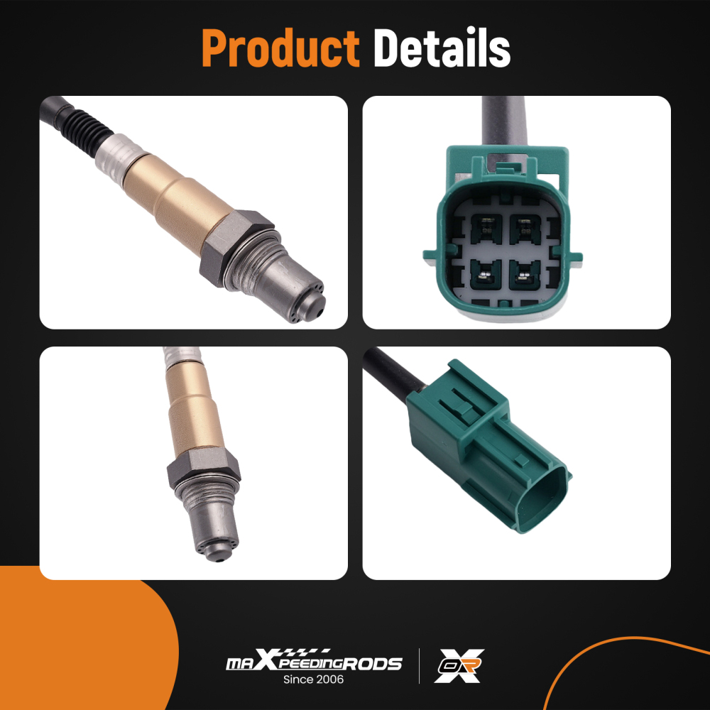 Set of 4 O2 Sensors Up+Down compatible for Infiniti QX56/Compatible for Nissan Armada 5.6L V8 234-4835