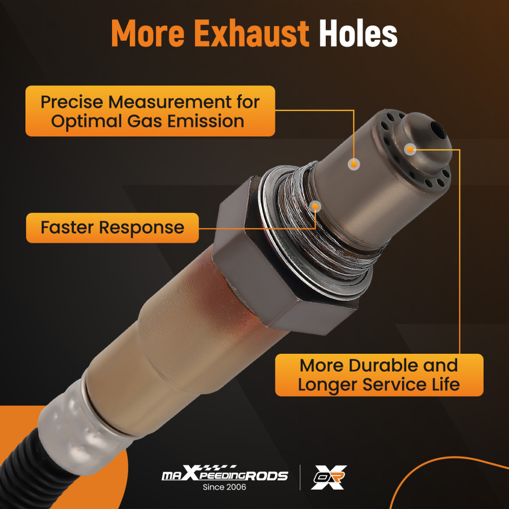 Set Upper+lower Oxygen Sensor compatible for Volkswagen Jetta L5-2.5 2007-2005 234-4754