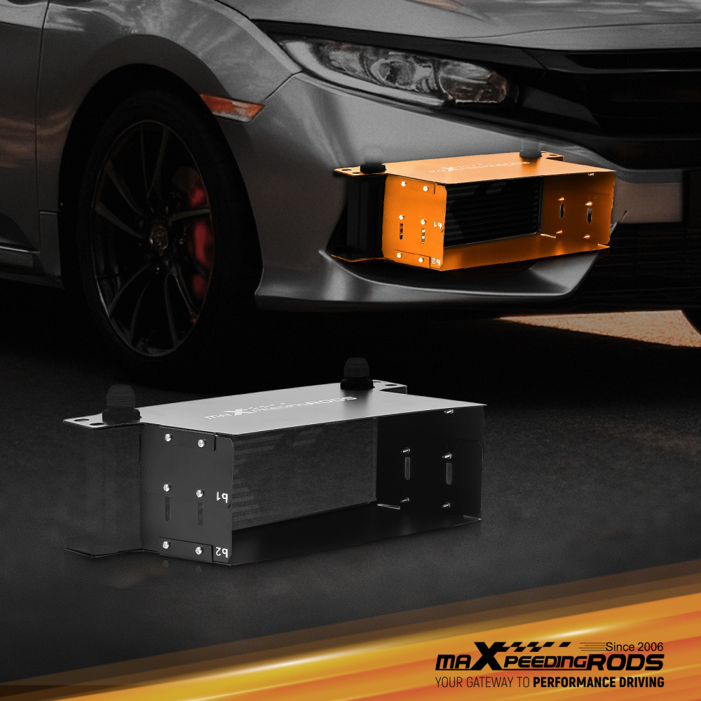 Piastra Deflettore Aria per Radiatore Olio Auto Alluminio Installazione Facile