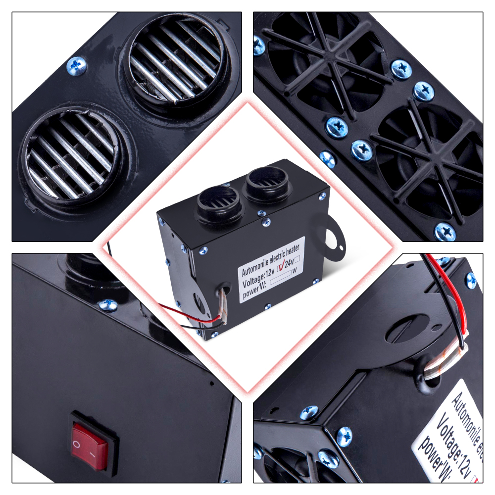 Universal 12V Diesel Heater Heating 400W-600W Fan Windscreen Warmer Defroster Demister Electric