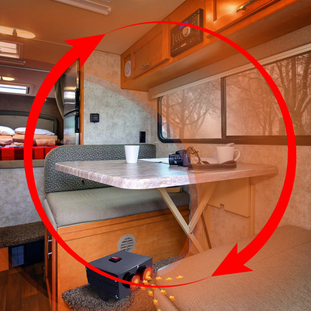 Universal 12V Diesel Heater Heating 400W-600W Fan Windscreen Warmer Defroster Demister Electric