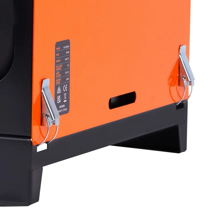 8KW All-in-One Diesel Air Heater - 12V/24V Portable With 5L Tank & Remote, For RV, Camper, Boat, Truck (Horizontal)