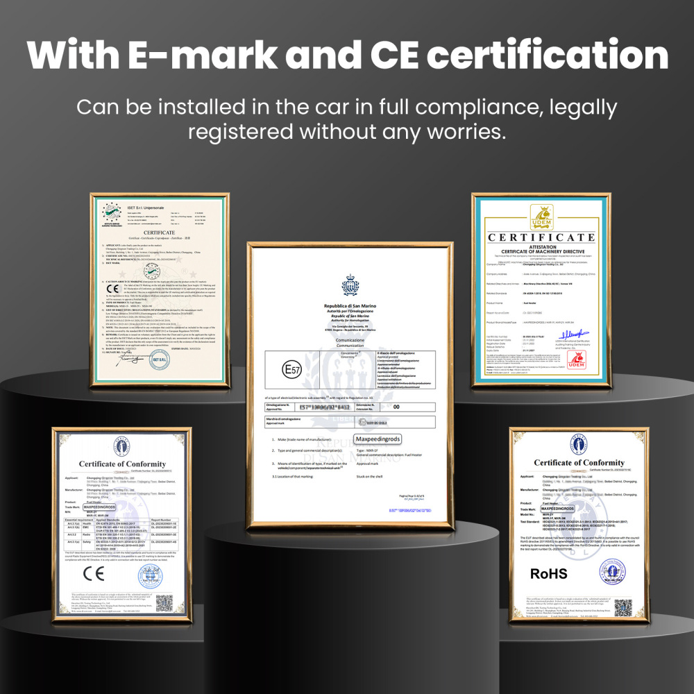 Diesel Air Heater 12V 8KW Tank Remote Control Thermostat Caravan Motorhome RV