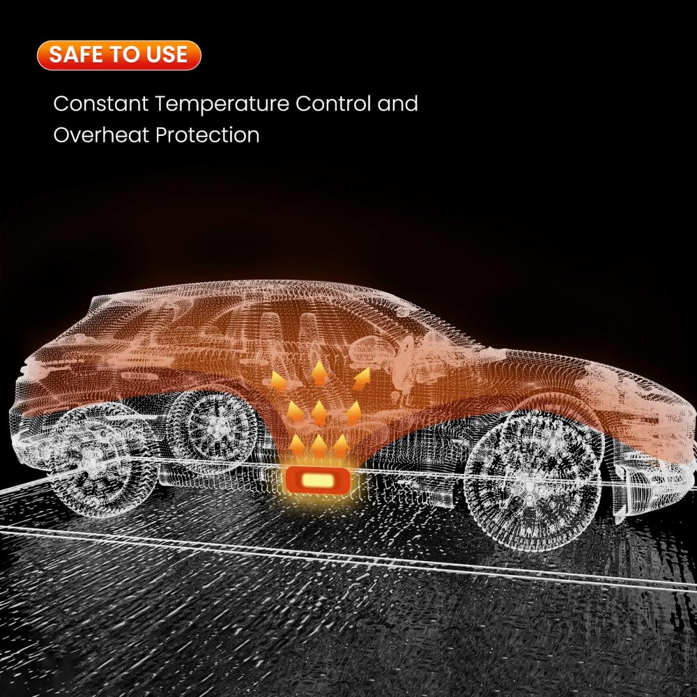 Air diesel chauffage LCD à distance 2KW-8KW 12V pour SUV Motorhomes voiture camion 4 trous