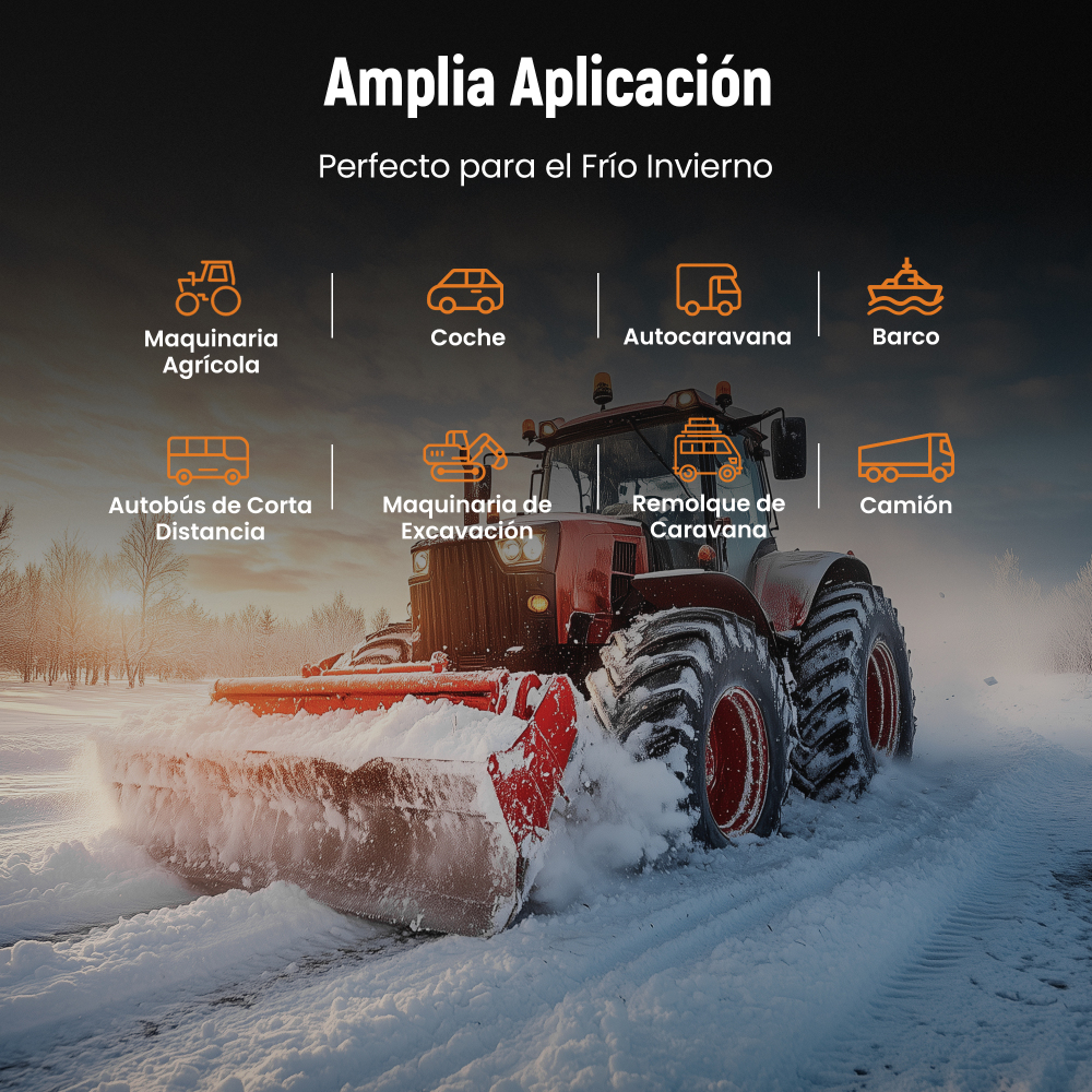 2KW 12V Air Diesel Parking Heater Thermostat w/ LCD Remote Controller RV Van Bus