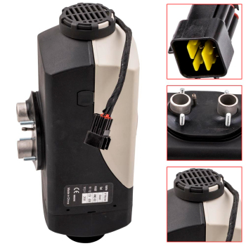 2KW Diesel Air Heater Silencer Thermostat Caravan Trailers RV