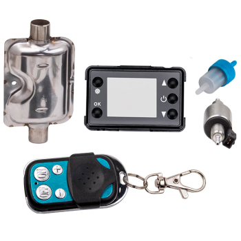 2KW Diesel Air Heater Silencer Thermostat Caravan Trailers RV