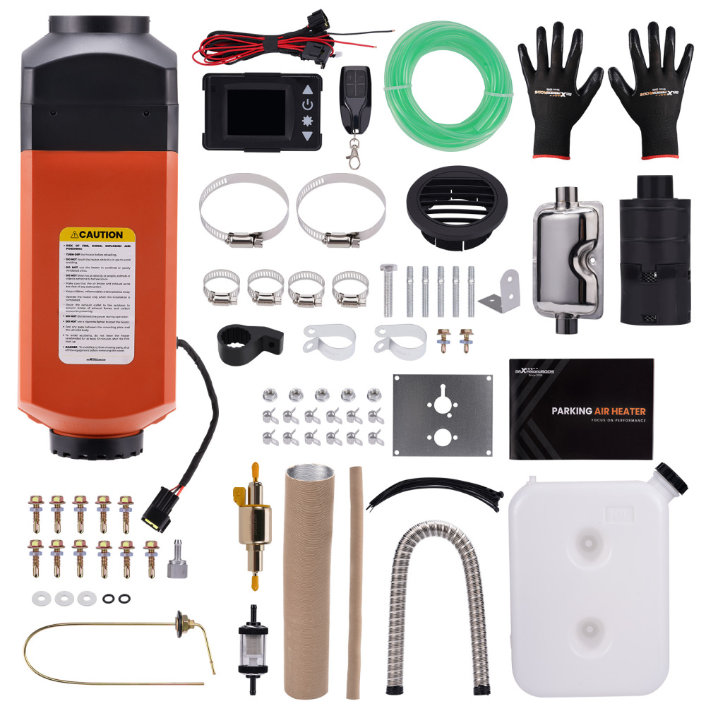 12V 5KW-8KW Adjustable Diesel Air Heater Silencer T-Piece