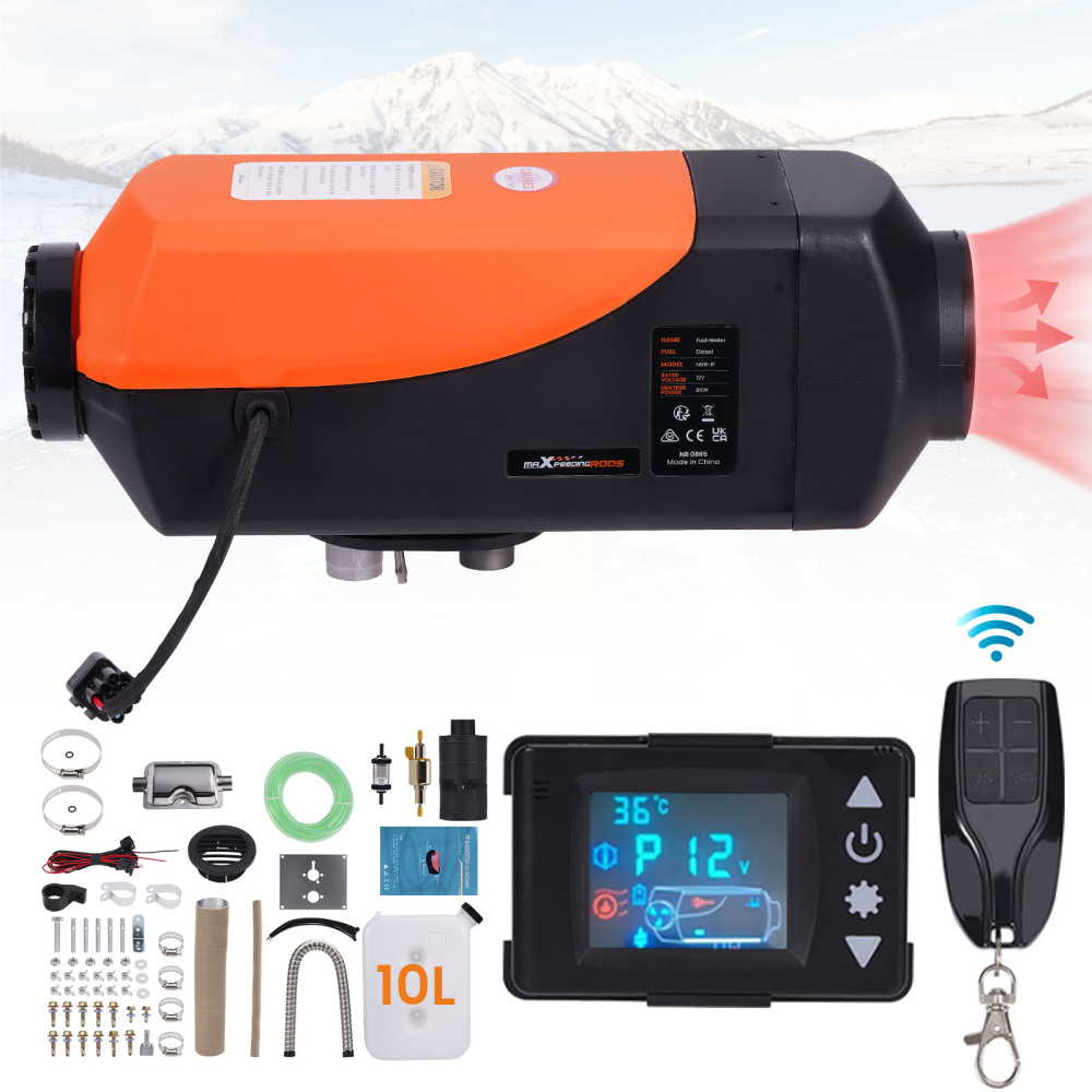 12V 5KW-8KW Adjustable Diesel Air Heater Silencer T-Piece