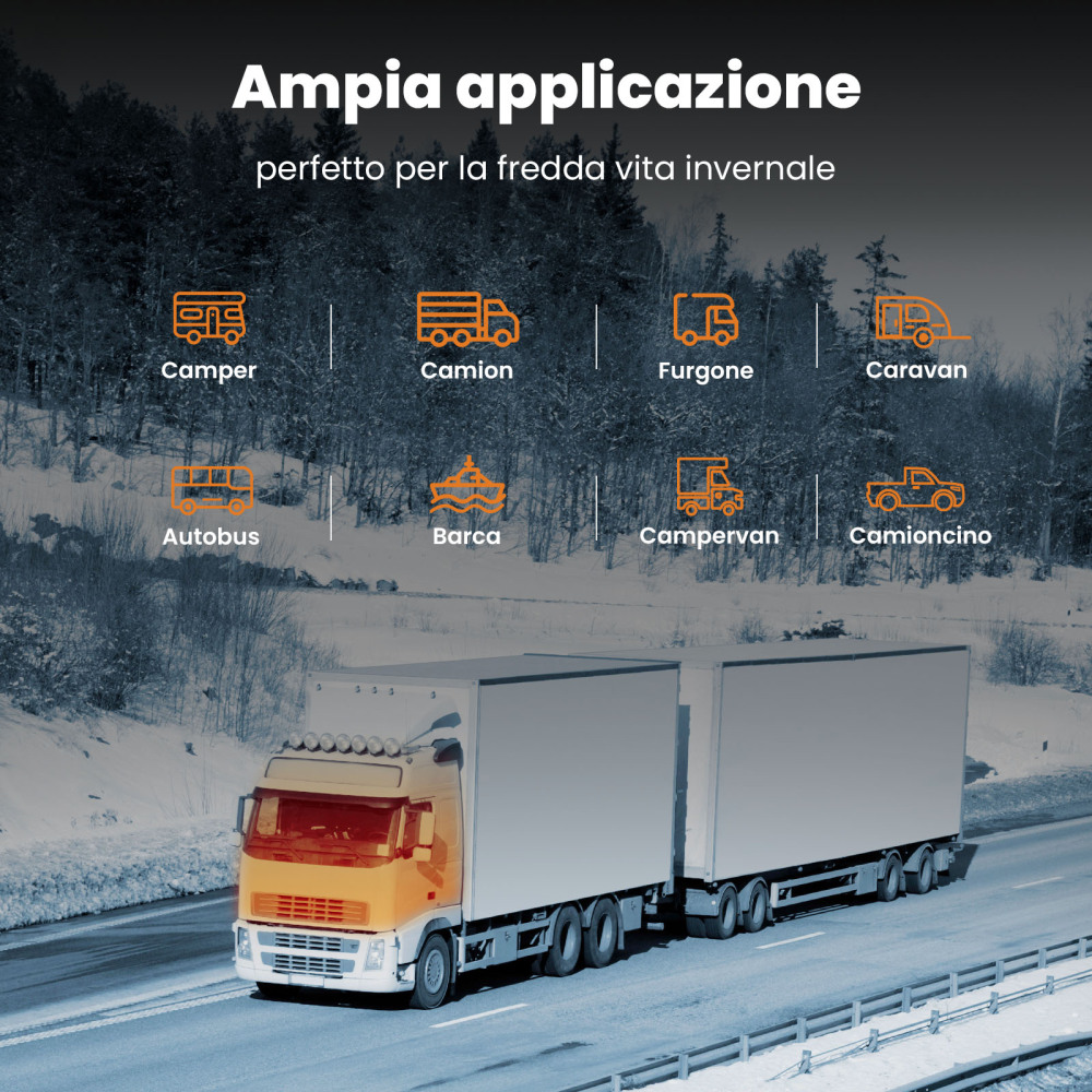 12V 5kw-8kw LCD Air Heater Diesel Heating Riscaldamento Parcheggio for Trucks