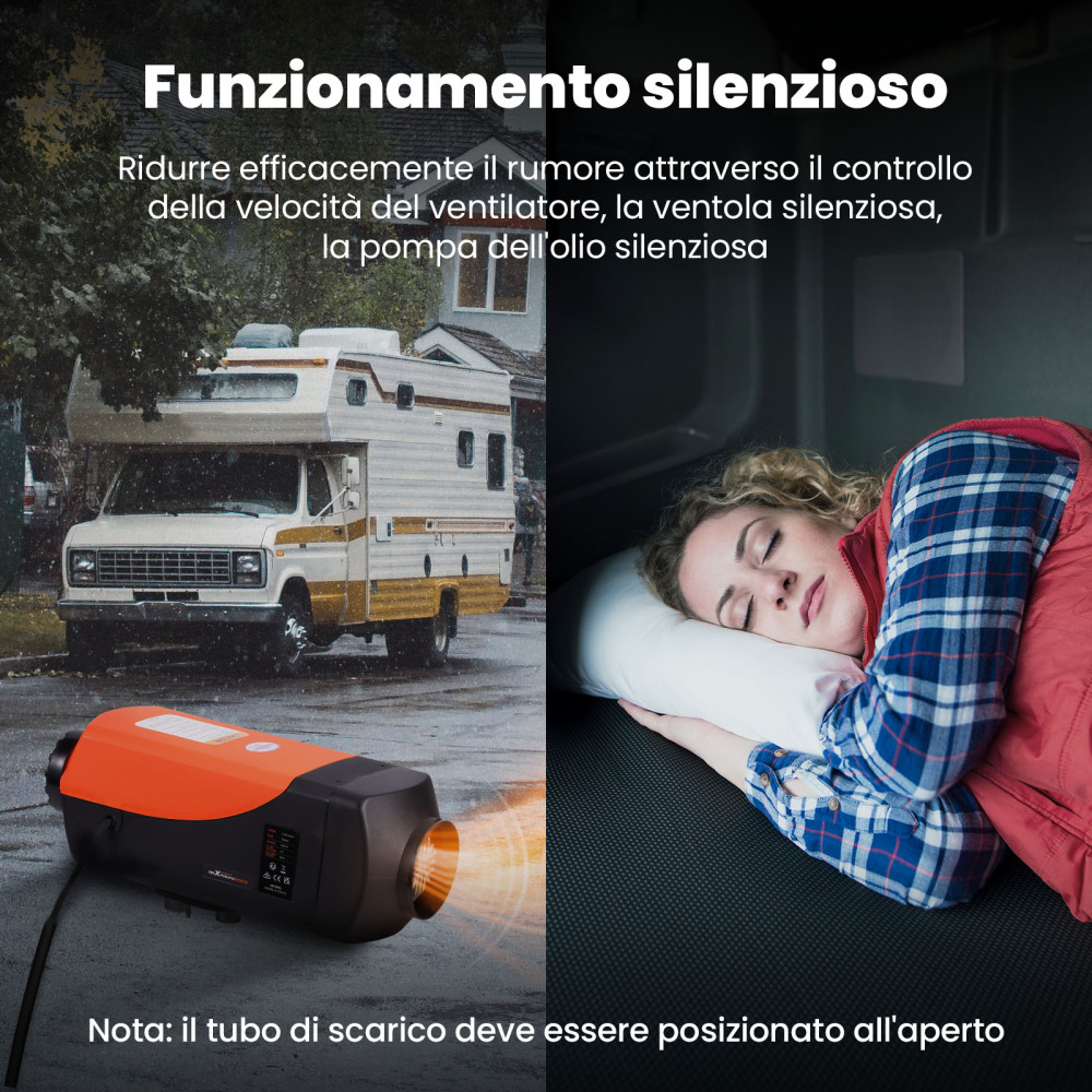 12V 5kw-8kw LCD Air Heater Diesel Heating Riscaldamento Parcheggio for Trucks