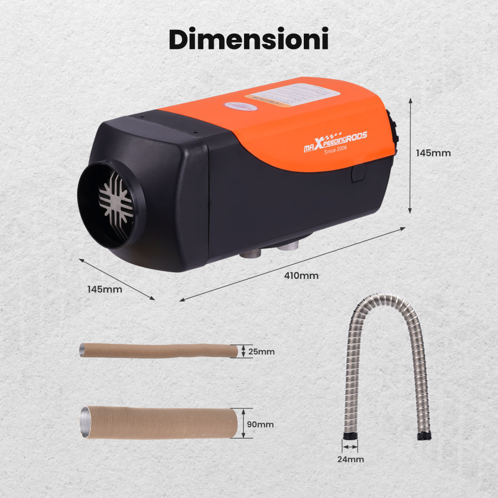 12V 5kw-8kw LCD Air Heater Diesel Heating Riscaldamento Parcheggio for Trucks