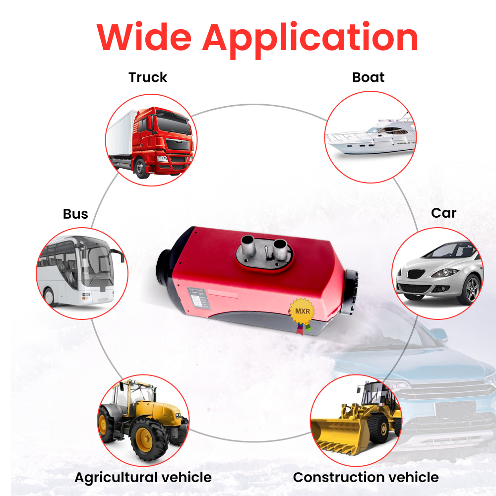 Display LCD per riscaldatore daria diesel 12V 8KW Telecomando per auto per autocarri per roulotte