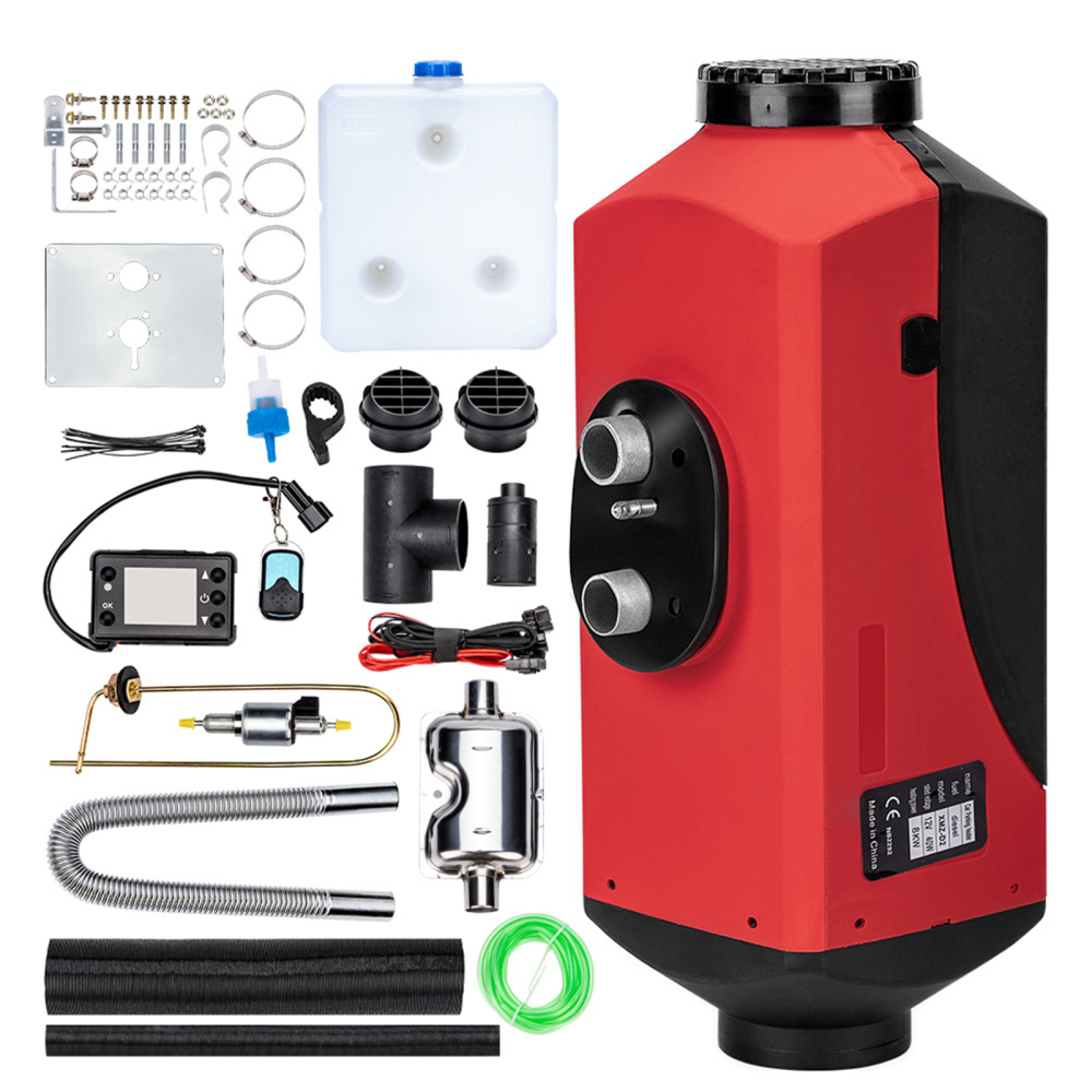 12V 5KW Chauffage à air diesel 2KW ~ 5KW Télécommande LCD Caravane Camping-car Camions