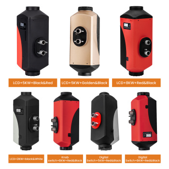 5KW 12V LCD Air Diesel Car Heater Riscaldatore per Auto Camion 10L Tank