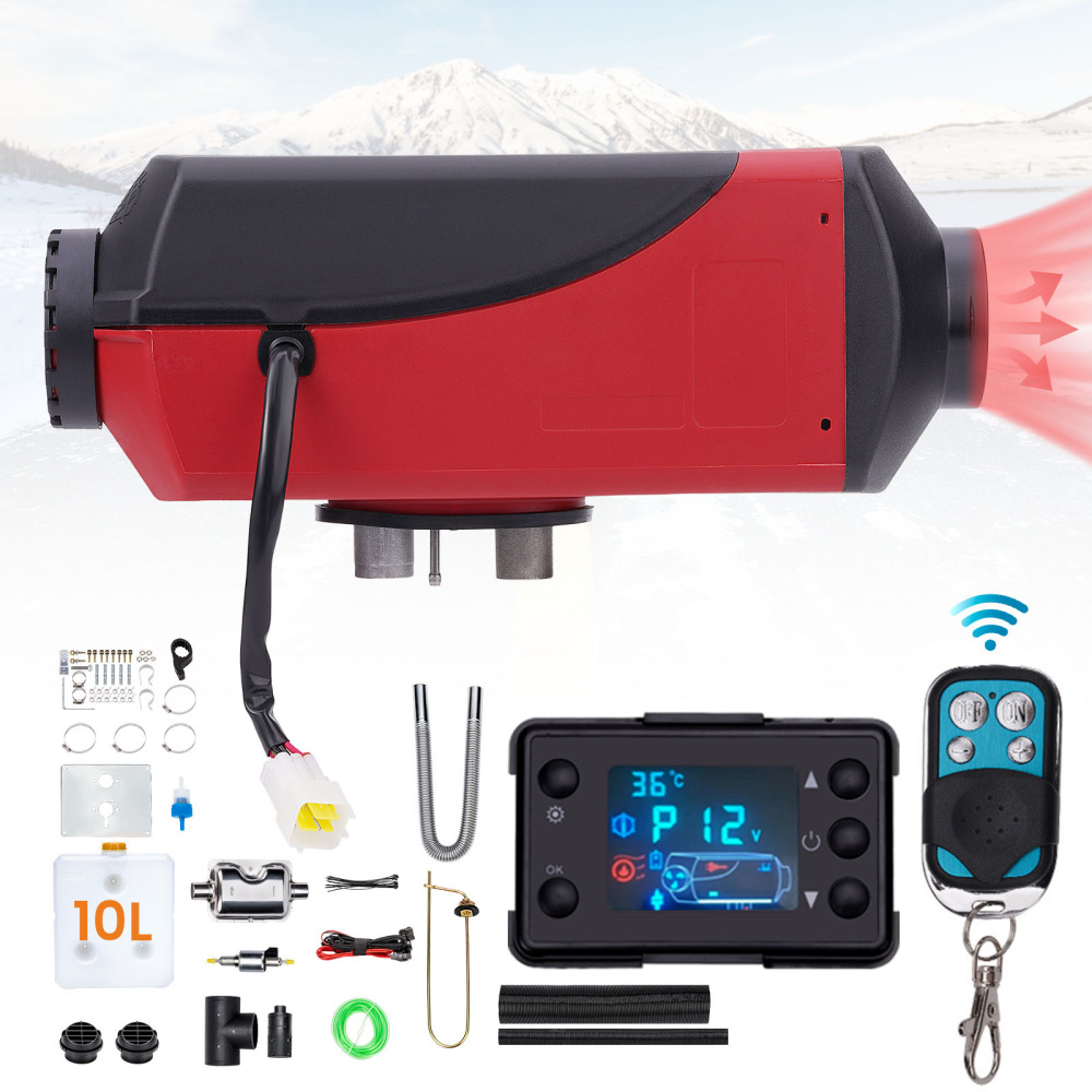 12V 5000W Diesel Air Heater Display 2KW-5KW for Car Truck Motor-Home