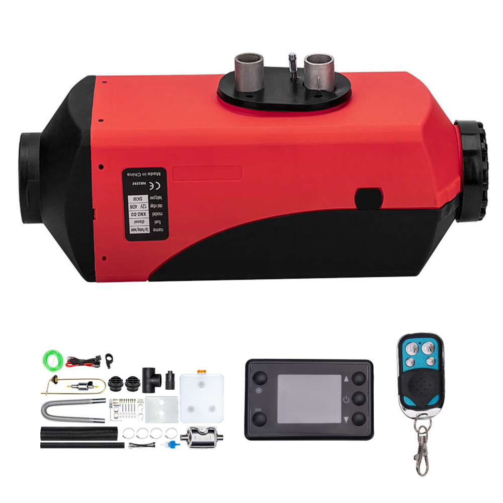 12V 5000W Diesel Air Heater Display 2KW-5KW for Car Truck Motor-Home