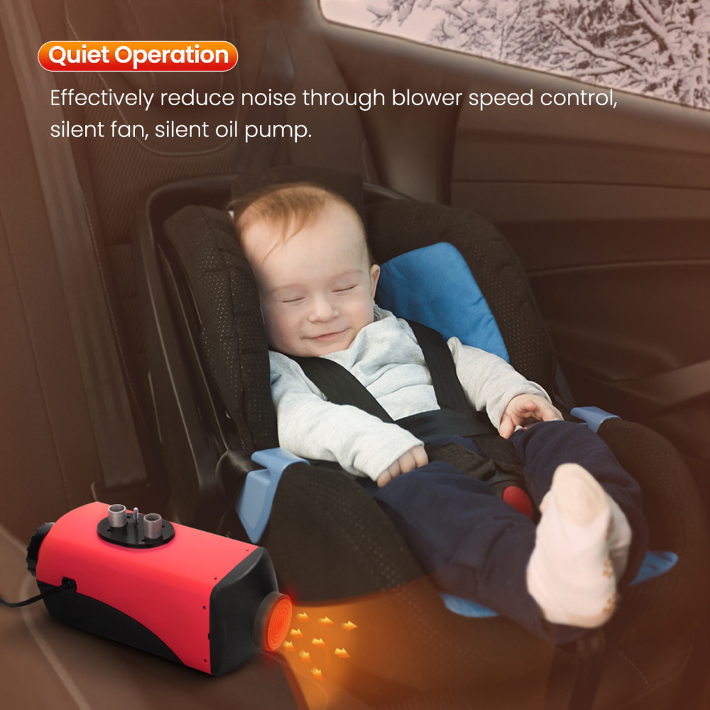 12V 5000W Diesel Air Heater Display 2KW-5KW for Car Truck Motor-Home