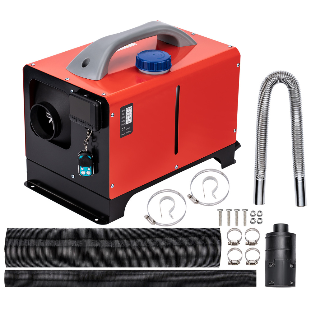 12v 5000w Diesel Air Heater Chauffage Voiture Pour Bateaux Motorhome Camion Lcd