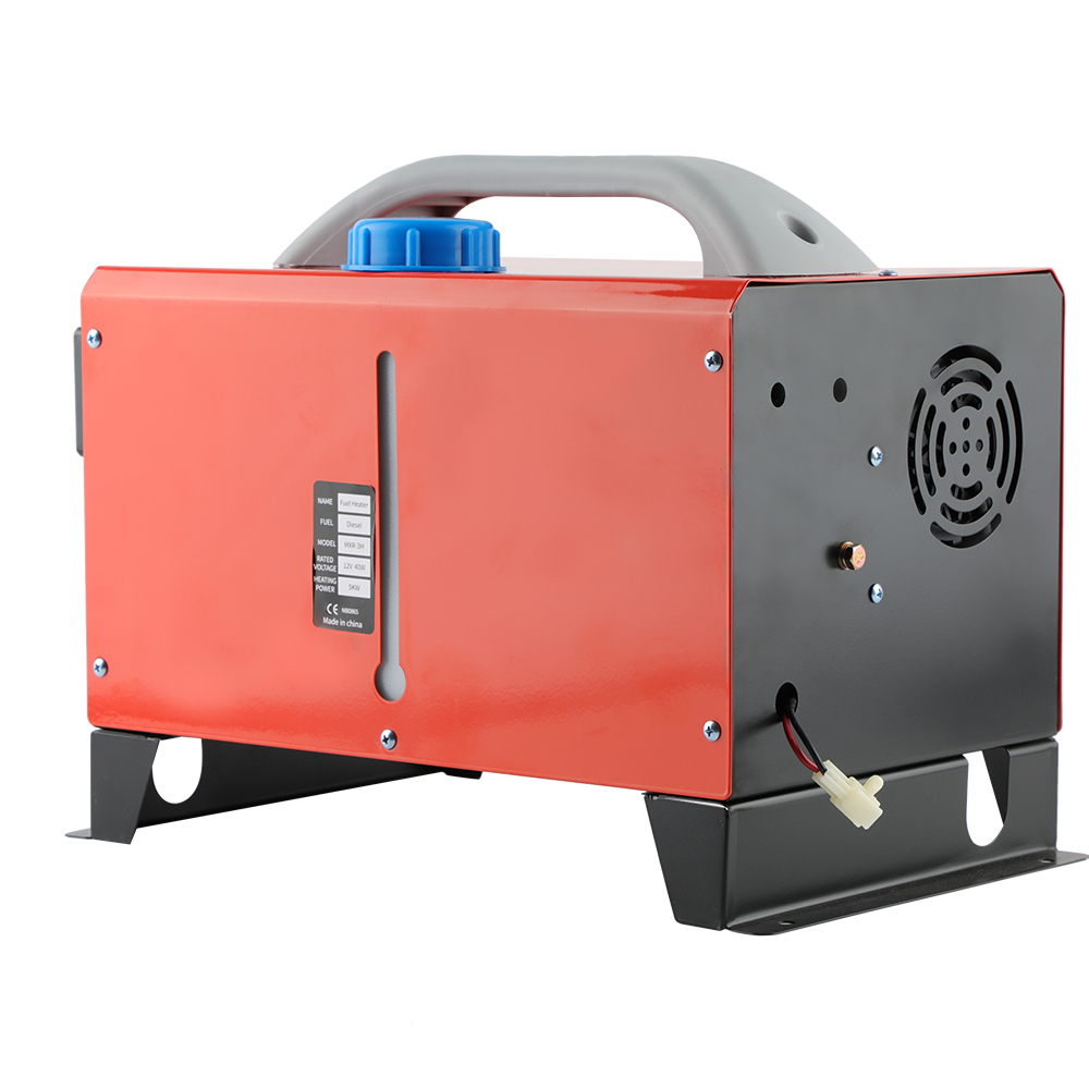 Calentador de aire Diesel Air Heater 12V 5KW LCD Interruptor 4 agujeros Coche