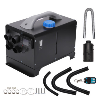 Chauffage Diesel Air Heater 8KW 12V Kit Comple Thermostat Bateau Camion Yacht