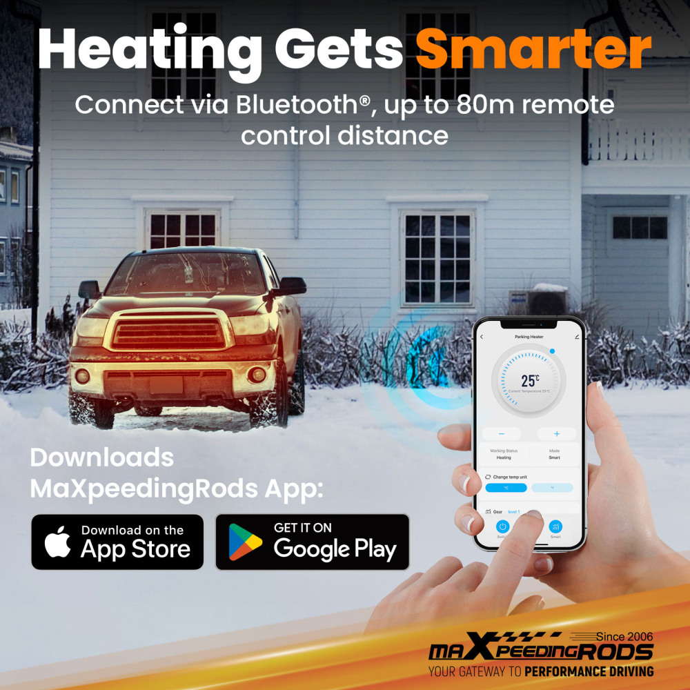 Riscaldatore daria diesel da 5KW con comando mobile per camper, camper e roulotte