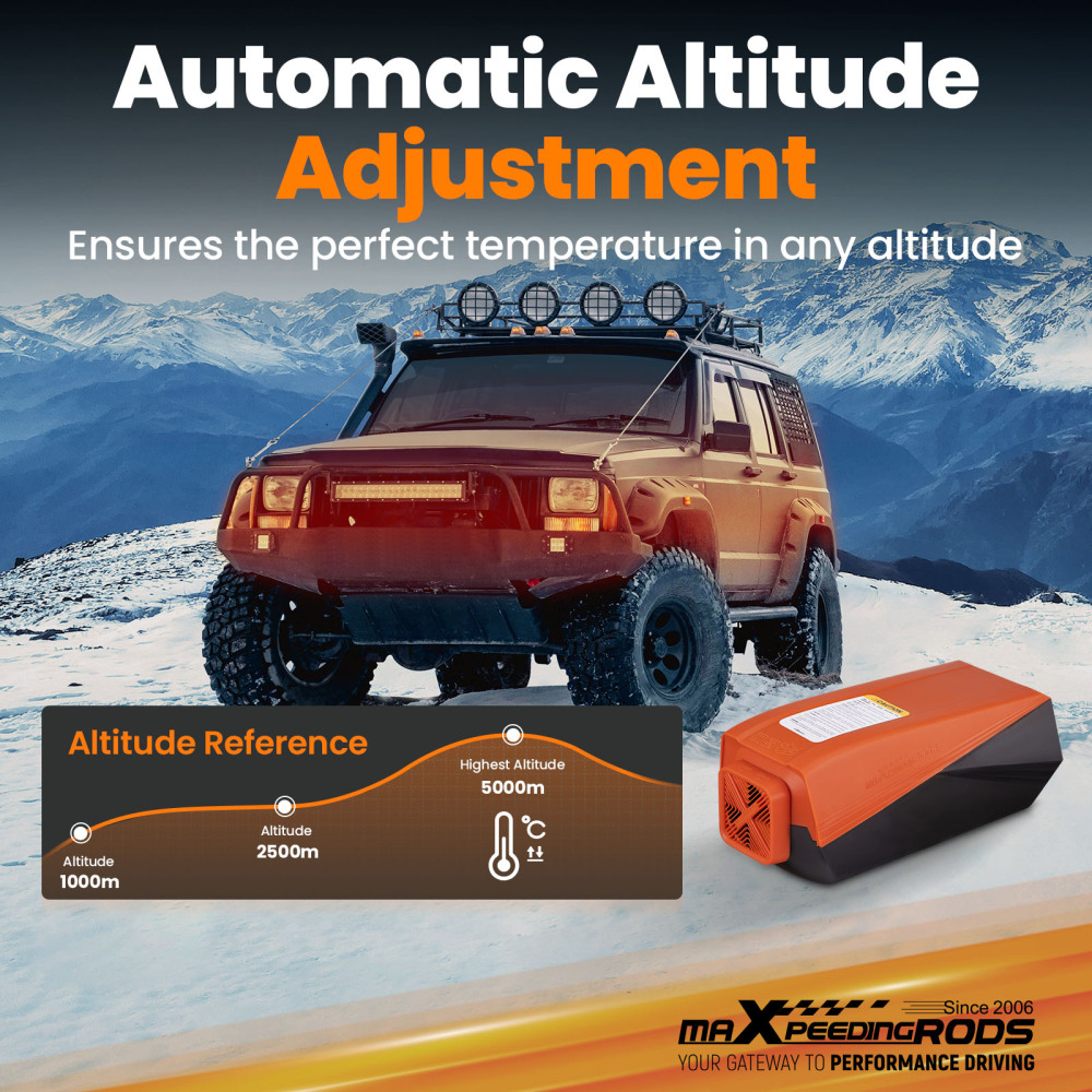 Riscaldatore daria diesel da 5KW con comando mobile per camper, camper e roulotte