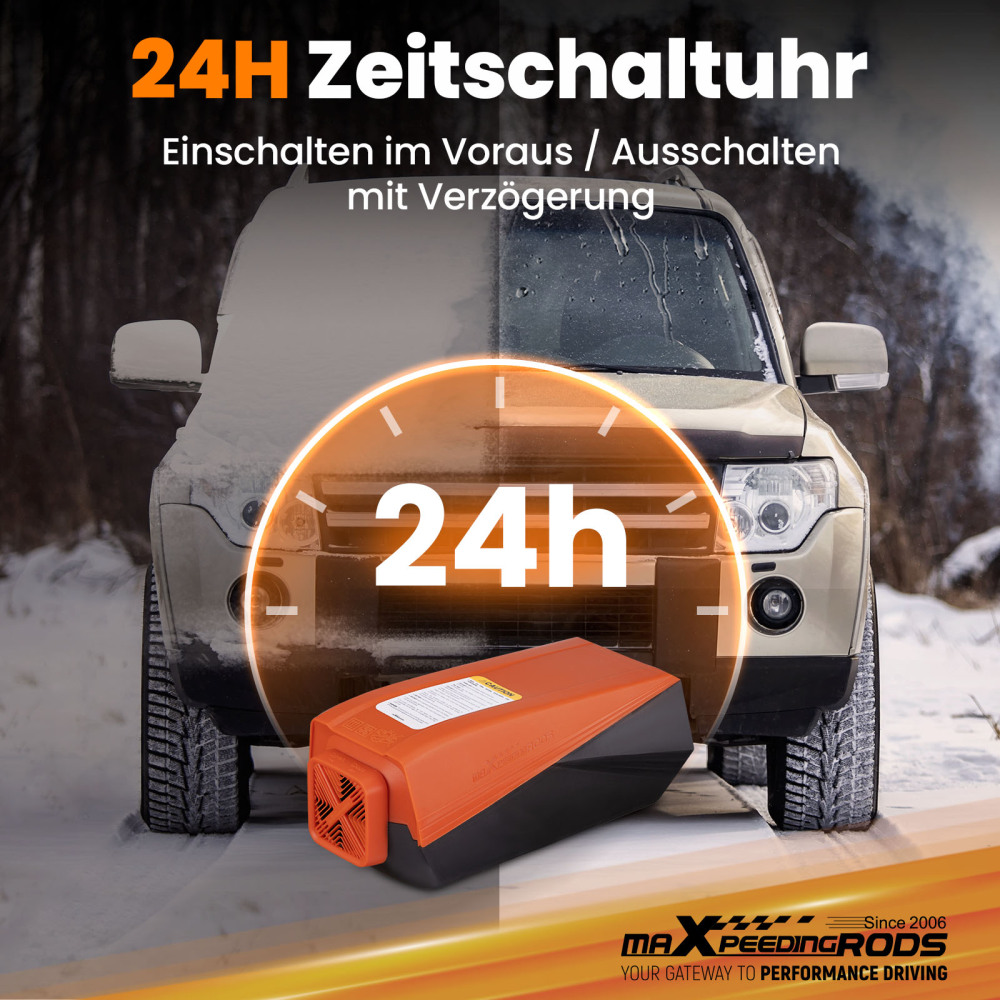 Riscaldatore daria diesel da 5KW con comando mobile per camper, camper e roulotte