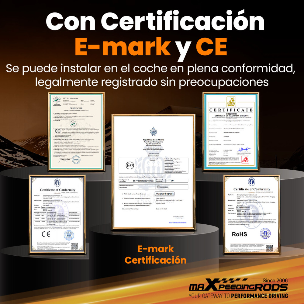 Riscaldatore daria diesel da 5KW con comando mobile per camper, camper e roulotte