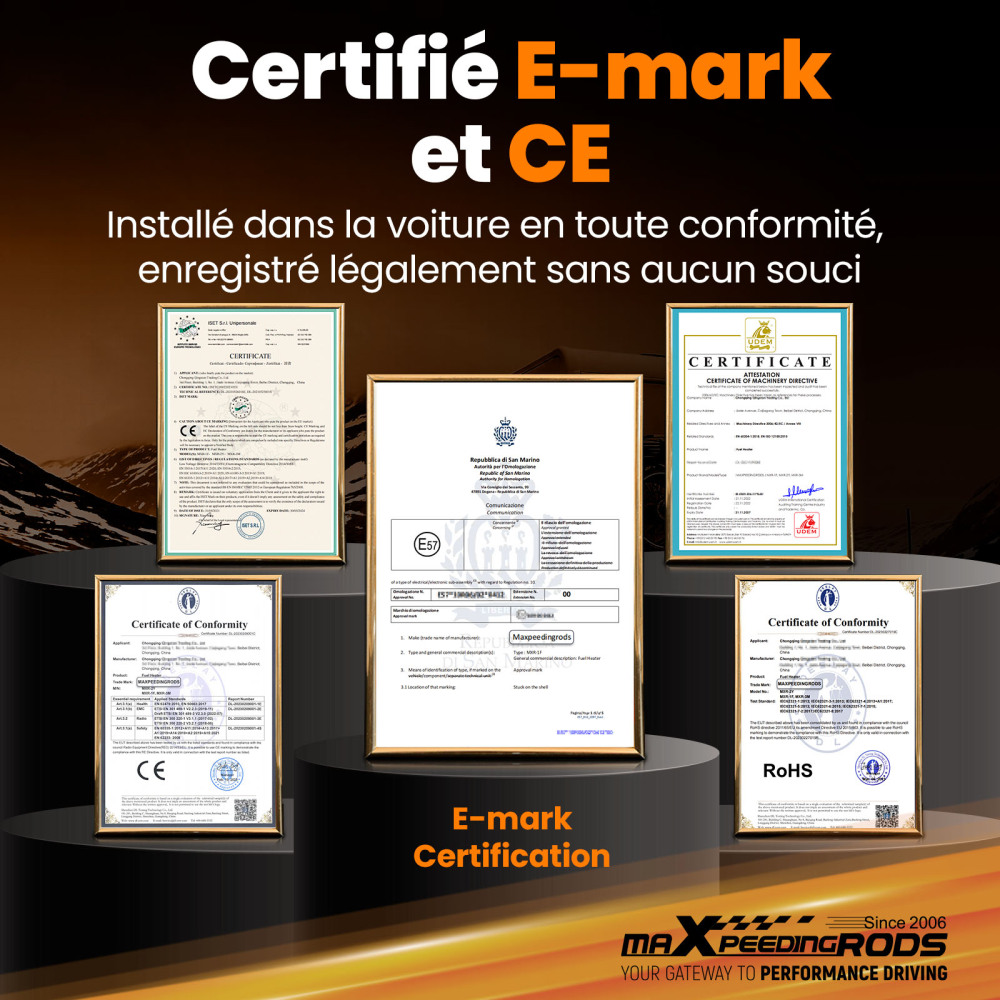 Riscaldatore daria diesel da 5KW con comando mobile per camper, camper e roulotte