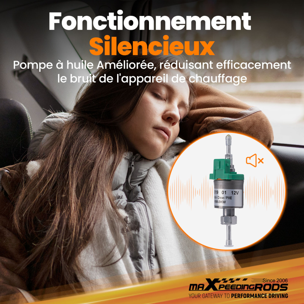 Riscaldatore daria diesel da 5KW con comando mobile per camper, camper e roulotte