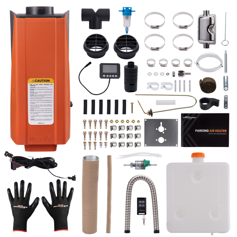 5kw Diesel Heater 12V Diesel Heater LCD Switch For RV For Van Trailers Trucks-Maxpeedingrods 