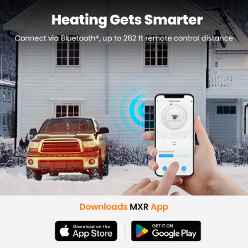 Diesel Air Heater 5KW Bluetooth AppRemote 80m LCD Control for Van Car Trailer