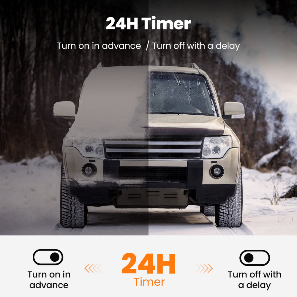 5kw Diesel Heater 12V Diesel Heater LCD Switch For RV For Van Trailers Trucks-Maxpeedingrods 