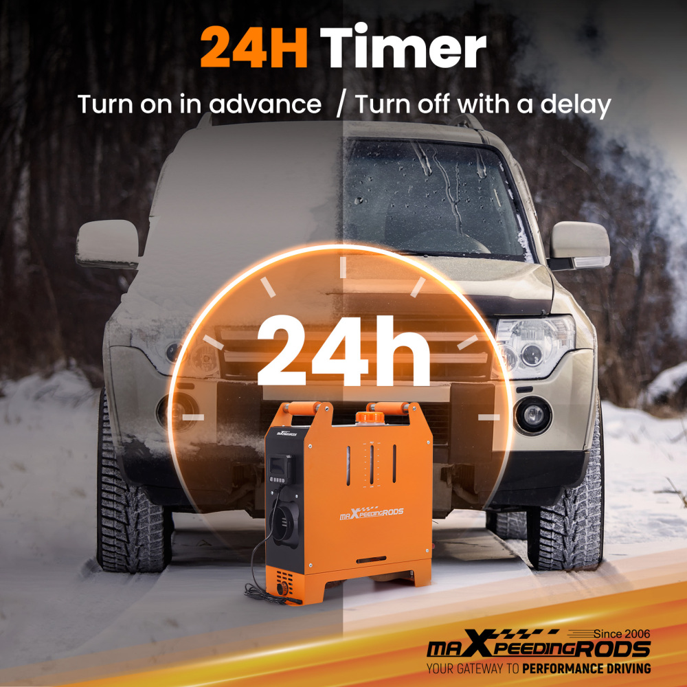 Riscaldatore daria diesel da 1-5KW con controllo mobile per camper, camper e rimorchi da viaggio