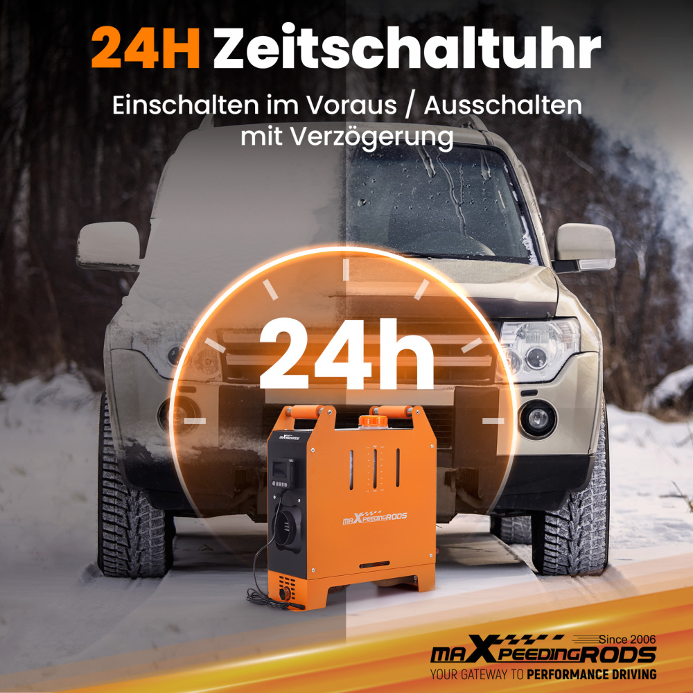 Riscaldatore daria diesel da 1-5KW con controllo mobile per camper, camper e rimorchi da viaggio