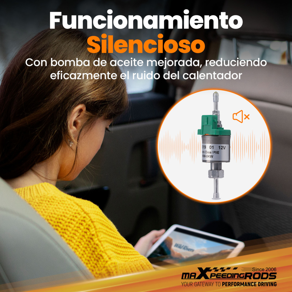 Riscaldatore daria diesel da 1-5KW con controllo mobile per camper, camper e rimorchi da viaggio