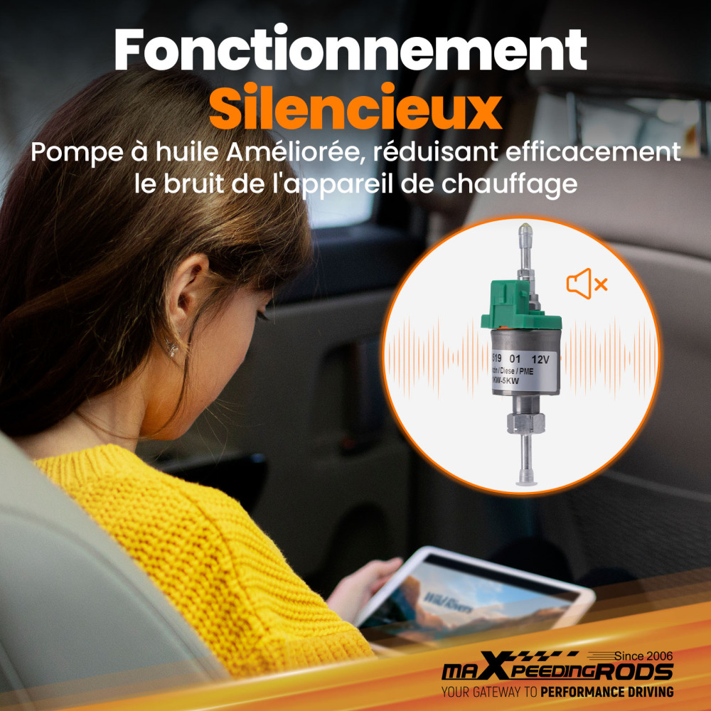 Riscaldatore daria diesel da 1-5KW con controllo mobile per camper, camper e rimorchi da viaggio