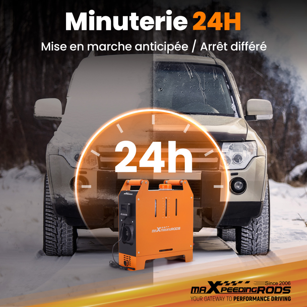 Riscaldatore daria diesel da 1-5KW con controllo mobile per camper, camper e rimorchi da viaggio