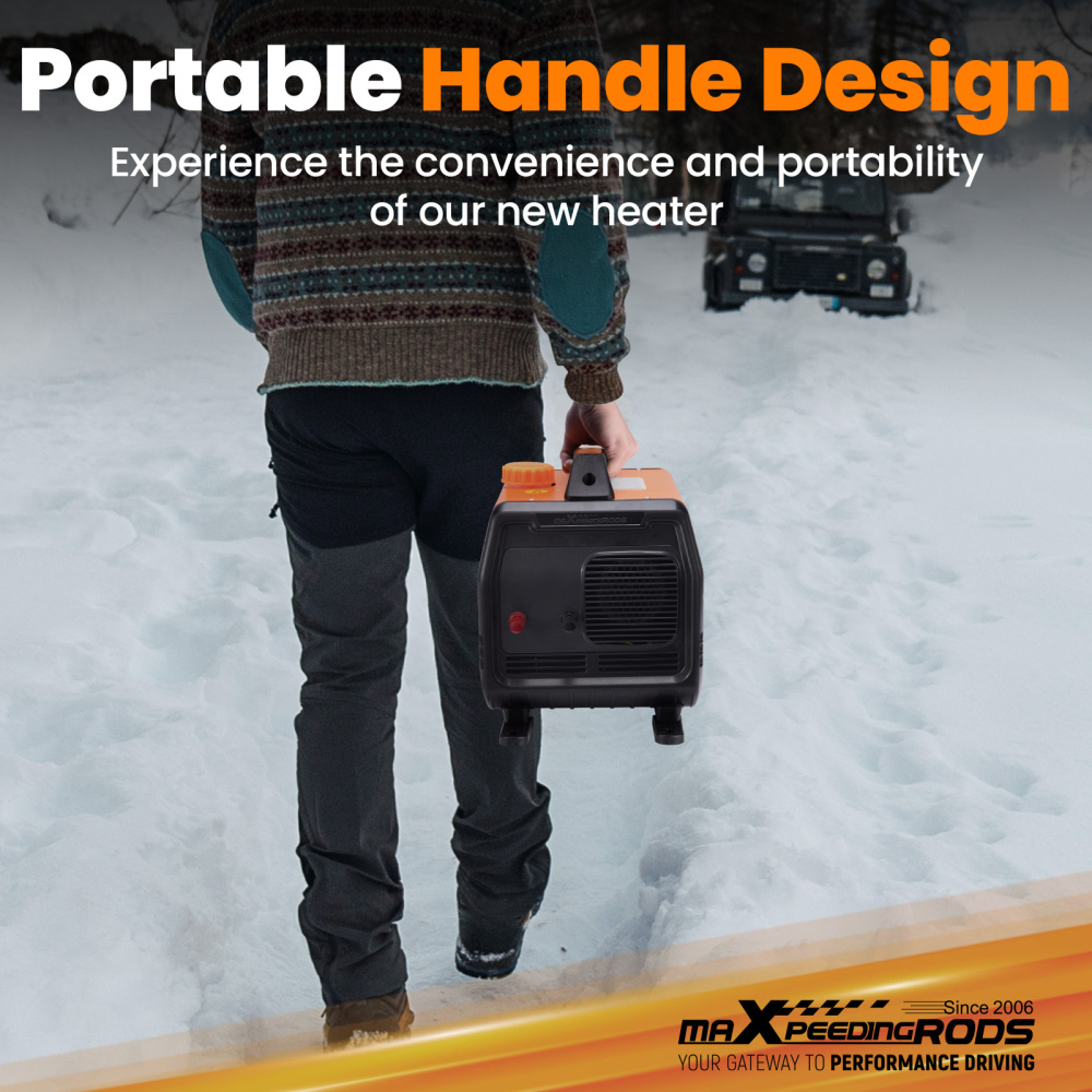 Aggiornato riscaldatore diesel aria LCD Bluetooth® 5KW 12V per camion camper caravan RV