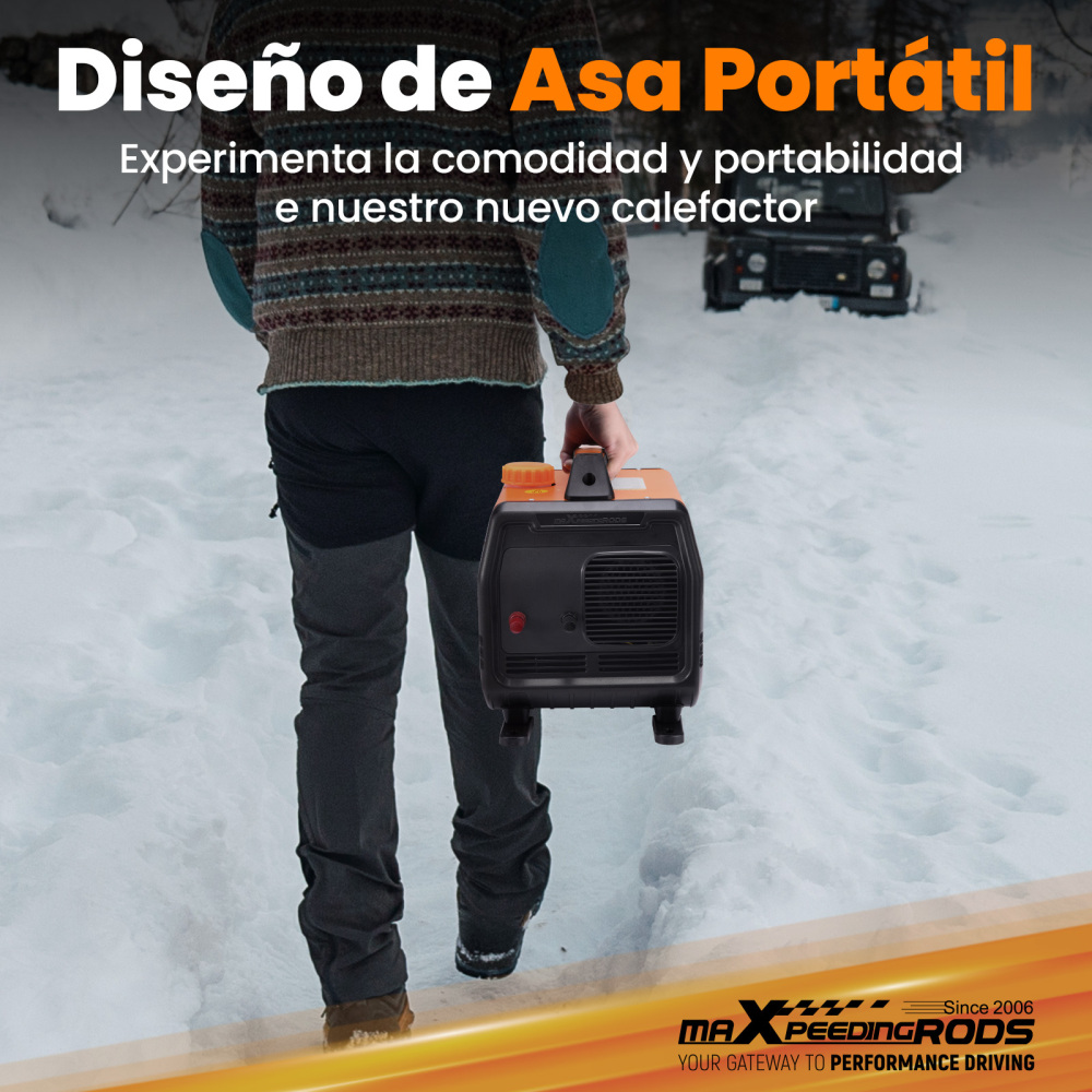 Aggiornato riscaldatore diesel aria LCD Bluetooth® 5KW 12V per camion camper caravan RV