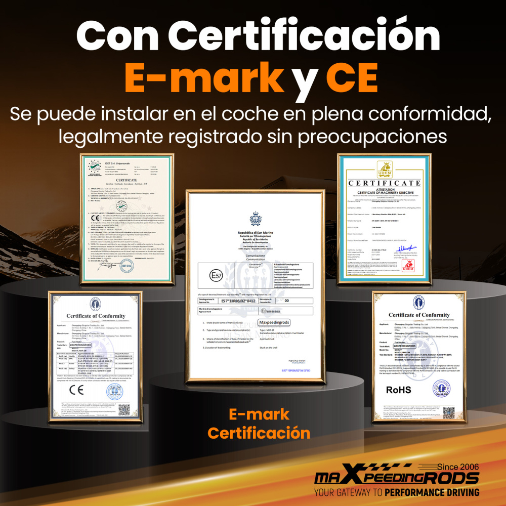 Aggiornato riscaldatore diesel aria LCD Bluetooth® 5KW 12V per camion camper caravan RV