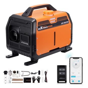 Diesel Heater 12v 2kw-5kw Heater Bluetooth® App Control Heateing Convenient for RV for Van